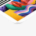Poster JAPANESE ABSTRACT FACE