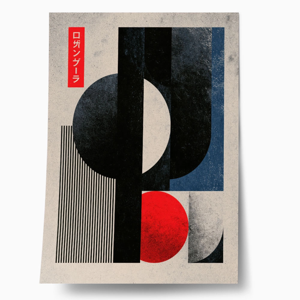 Poster JAPANESE BAUHAUS 2