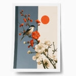 Poster JAPANESE BIRD ON BRANCH.jpeg