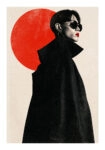 Poster JAPANESE BLACK COAT RED SUN.jpeg