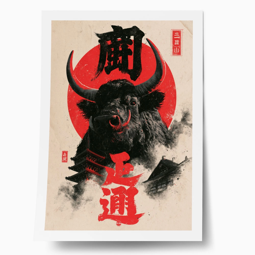 Poster JAPANESE BULL
