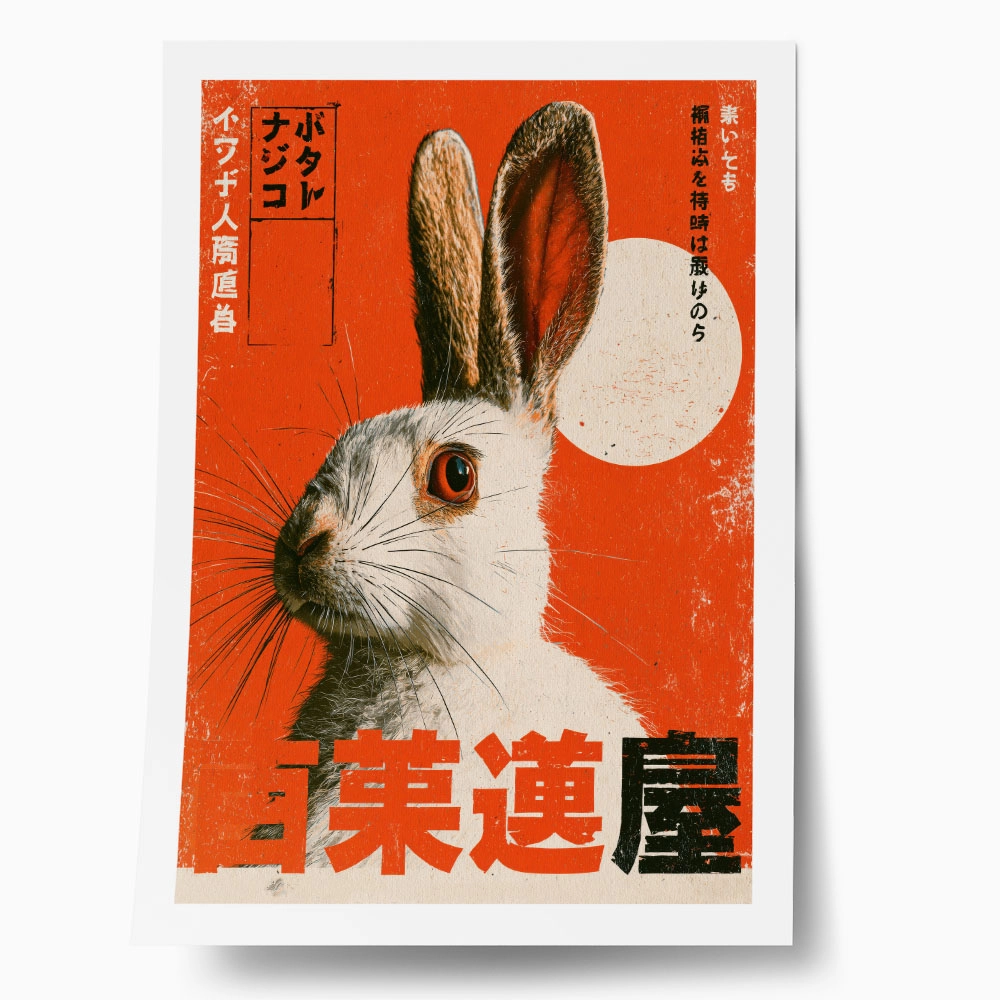 Poster JAPANESE BUNNY