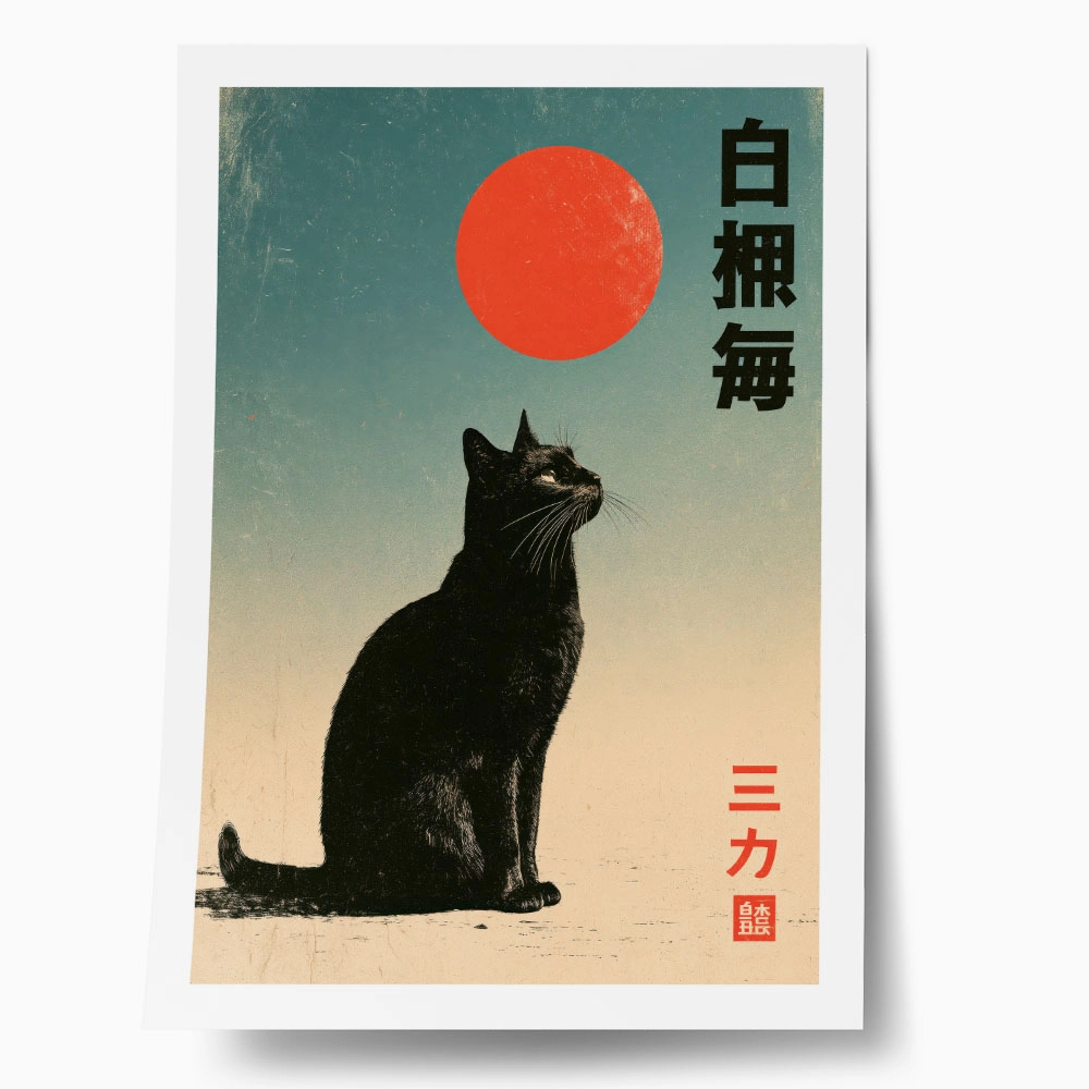 Poster JAPANESE CAT 4
