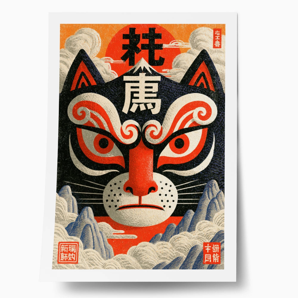 Poster JAPANESE CAT