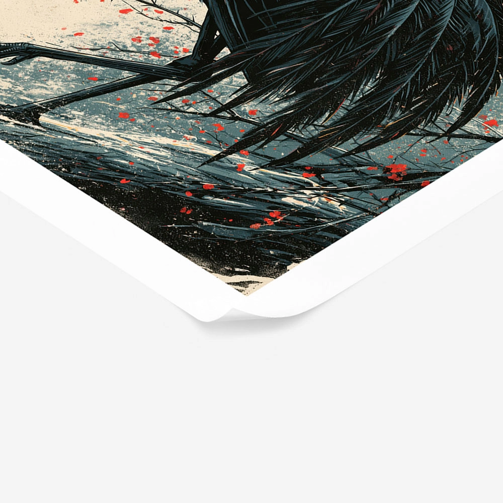 Poster JAPANESE CRANE 4