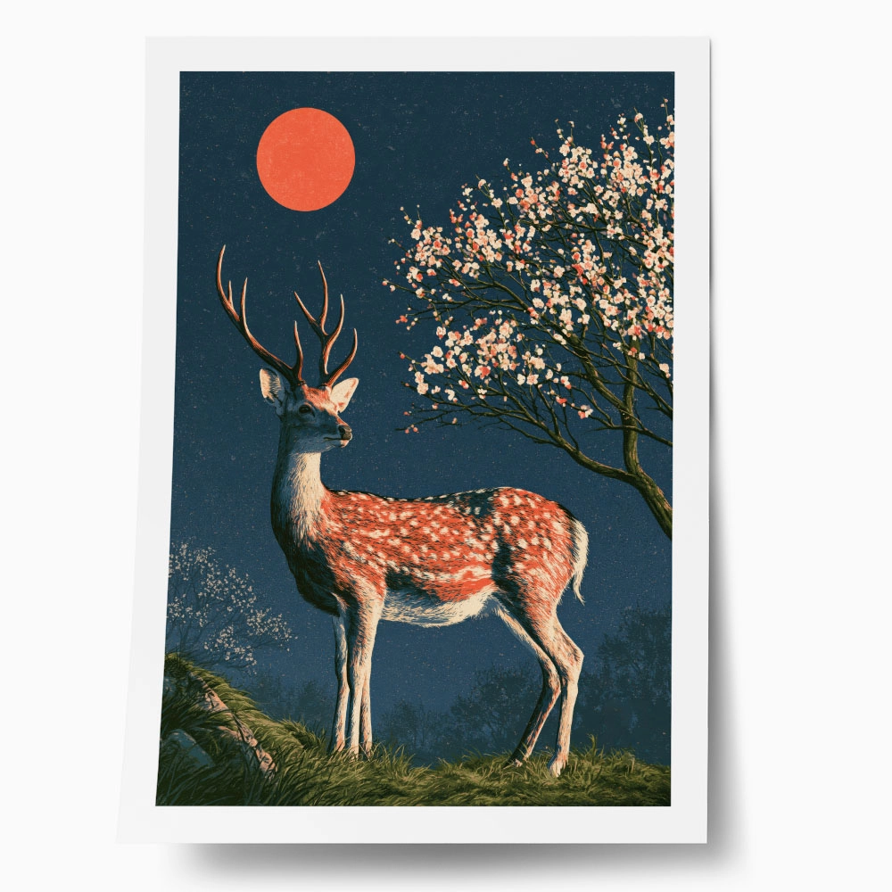 Poster JAPANESE DEER 3