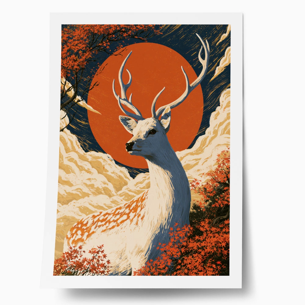 Poster JAPANESE DEER