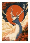 Poster JAPANESE DEER