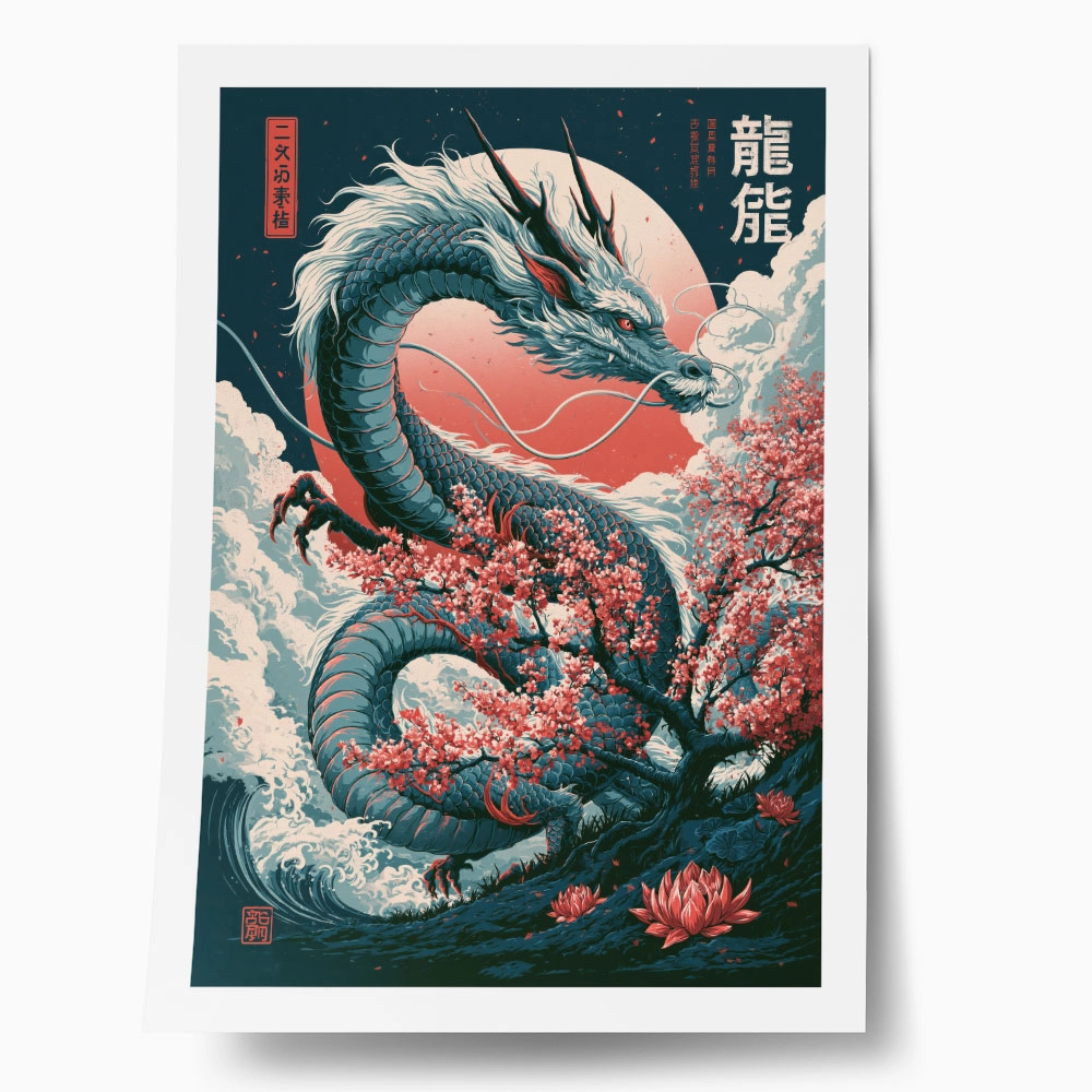 Poster JAPANESE DRAGON
