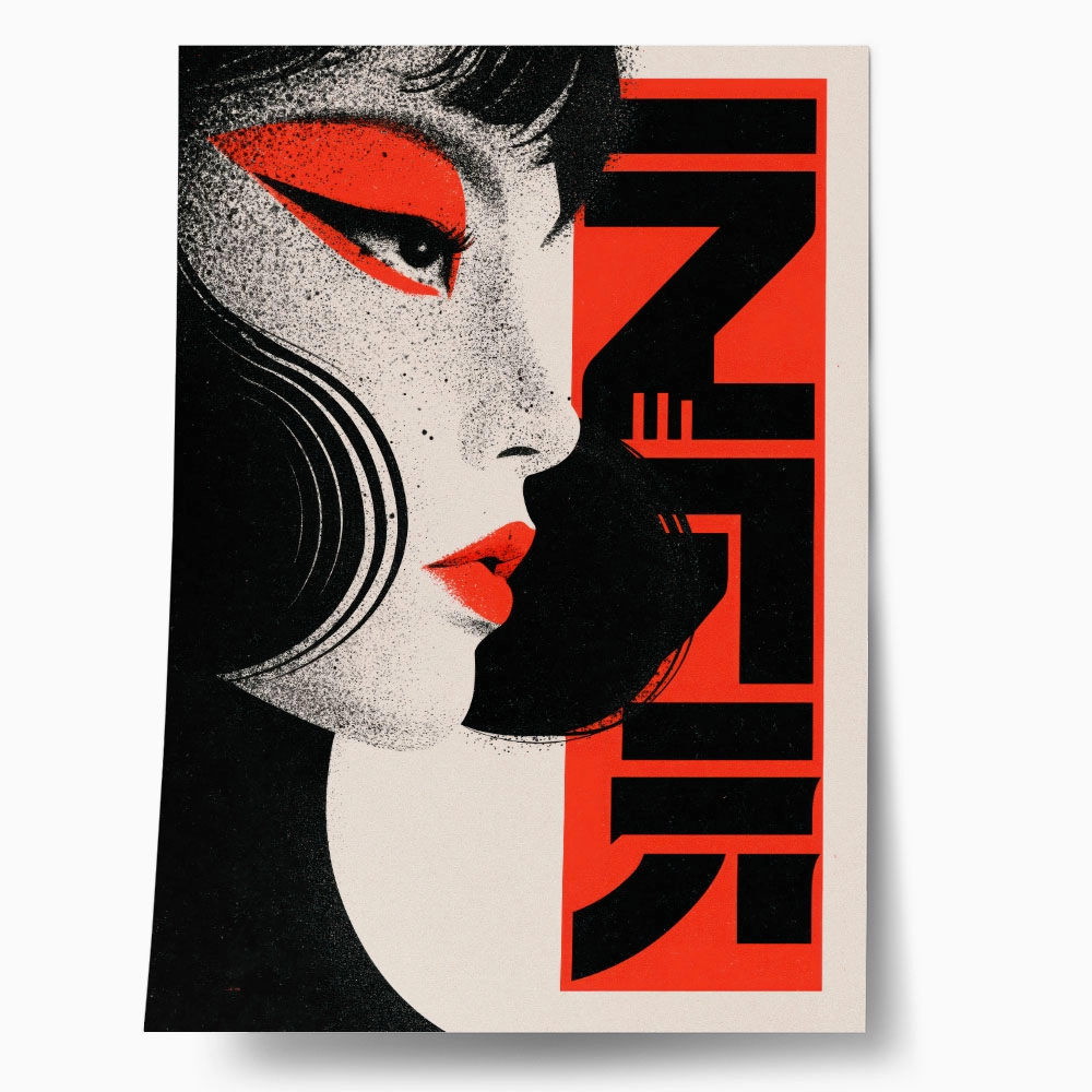 Poster JAPANESE FACE 10