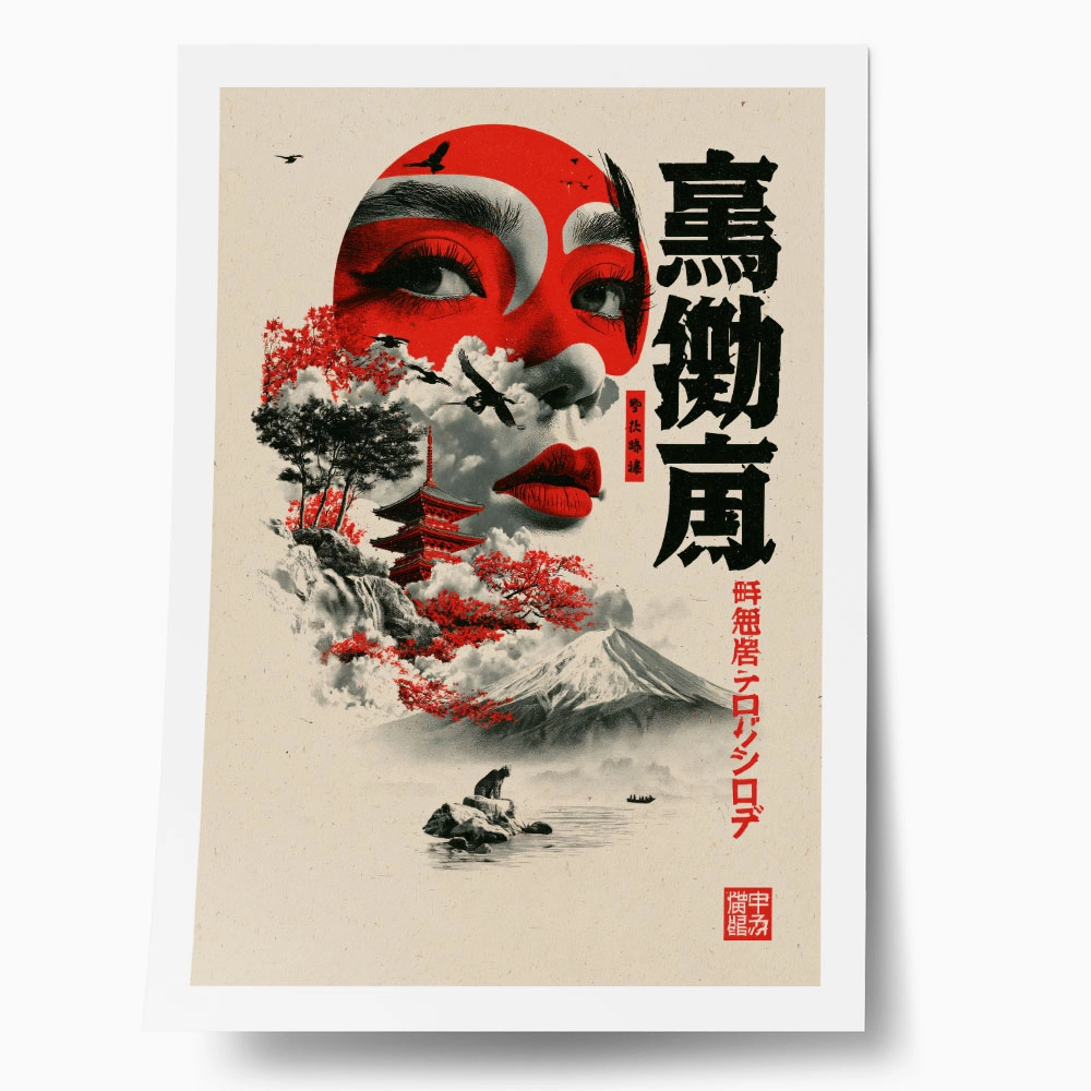 Poster JAPANESE FACE 11