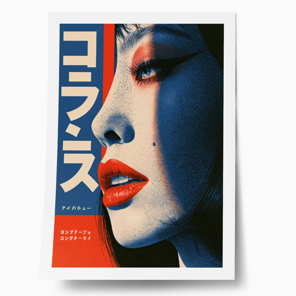 Poster JAPANESE FACE 3
