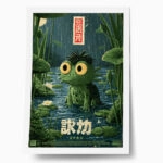 Poster JAPANESE FROG 2