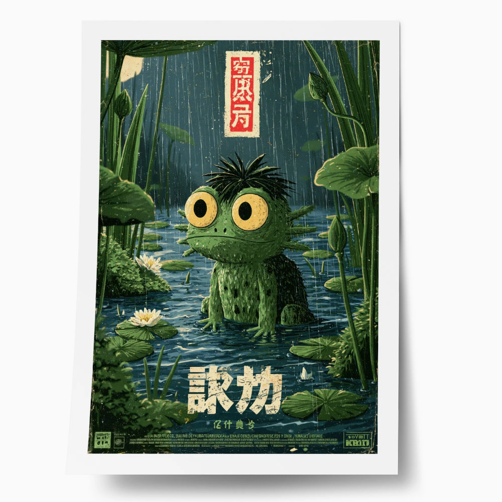 Poster JAPANESE FROG 2