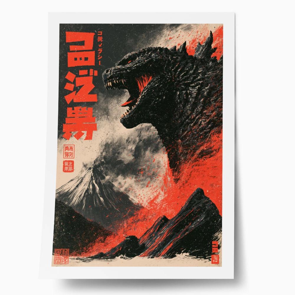 Poster JAPANESE GODZILLA 2