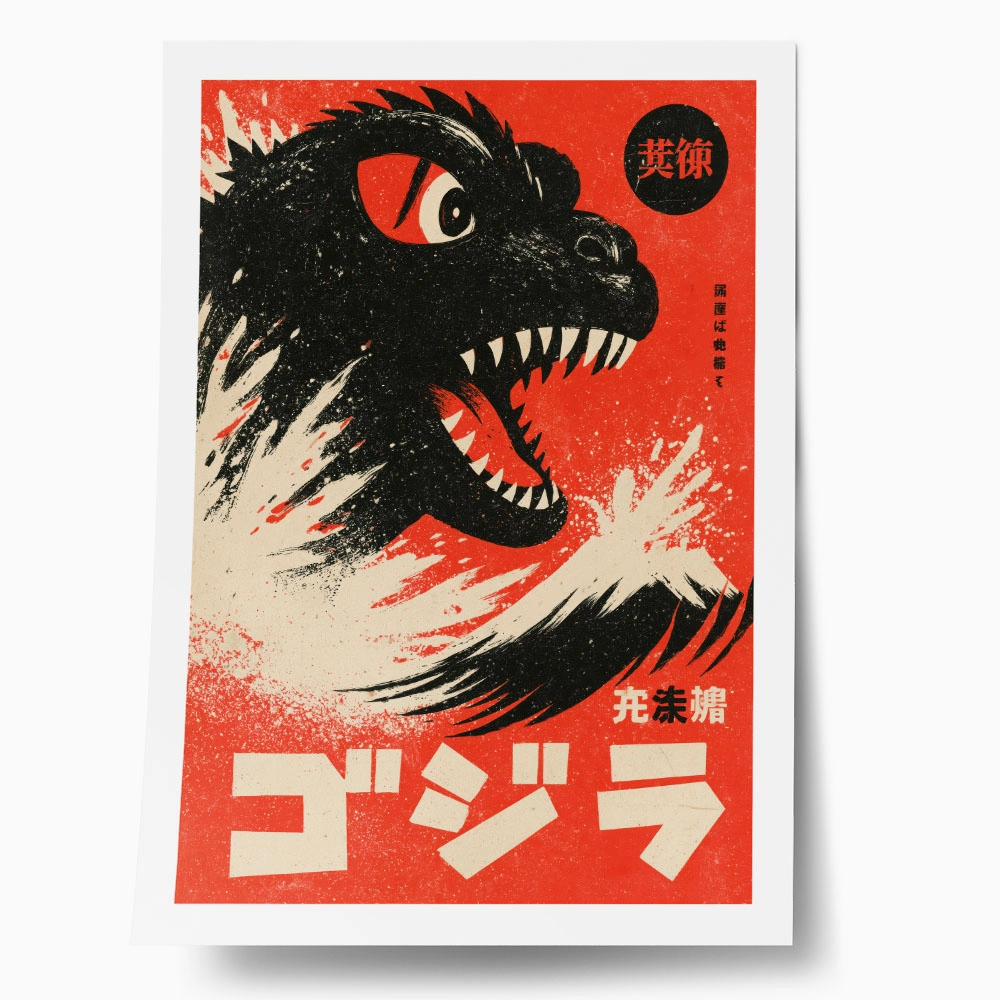 Poster JAPANESE GODZILLA