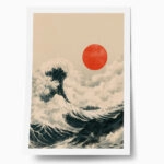 Poster JAPANESE GREAT WAVE 2