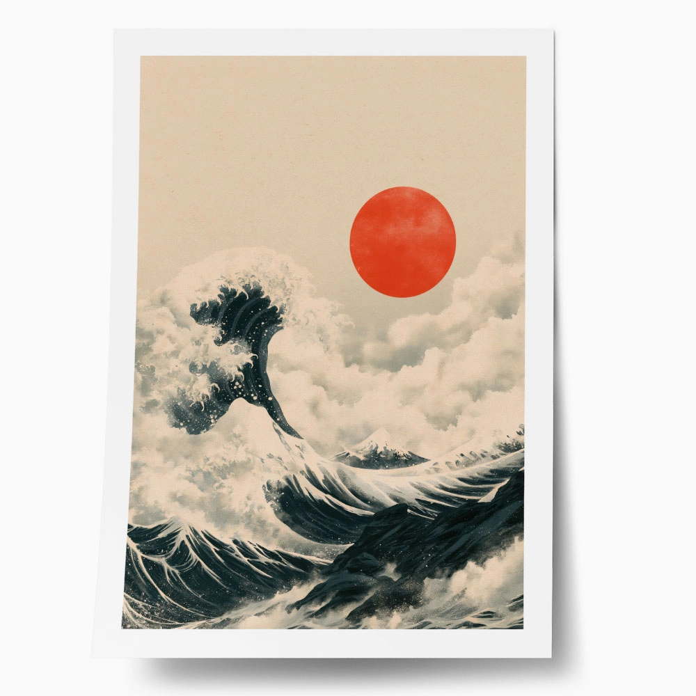 Poster JAPANESE GREAT WAVE 2