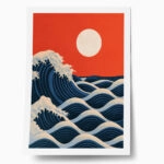 Poster JAPANESE GREAT WAVE 3
