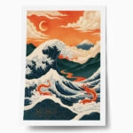 Poster JAPANESE GREAT WAVE 4