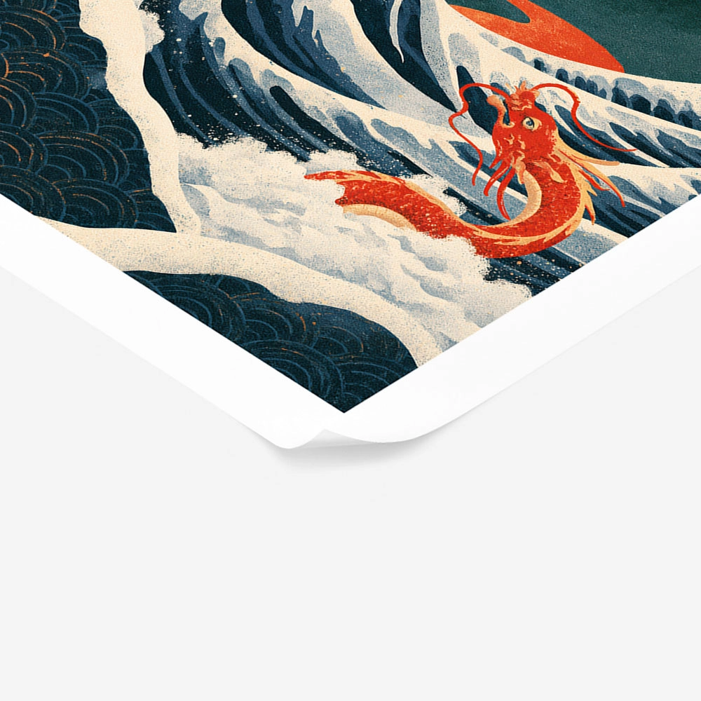 Poster JAPANESE GREAT WAVE 4
