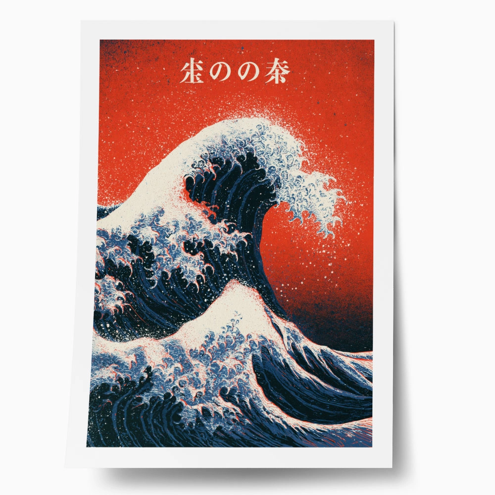 Poster JAPANESE GREAT WAVE