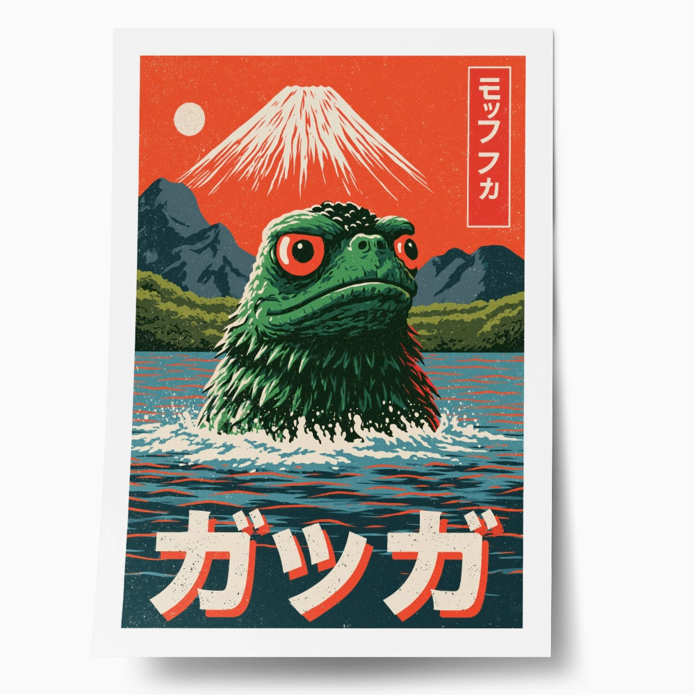 Poster JAPANESE KAIJU MONSTER 3
