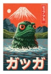 Poster JAPANESE KAIJU MONSTER 3