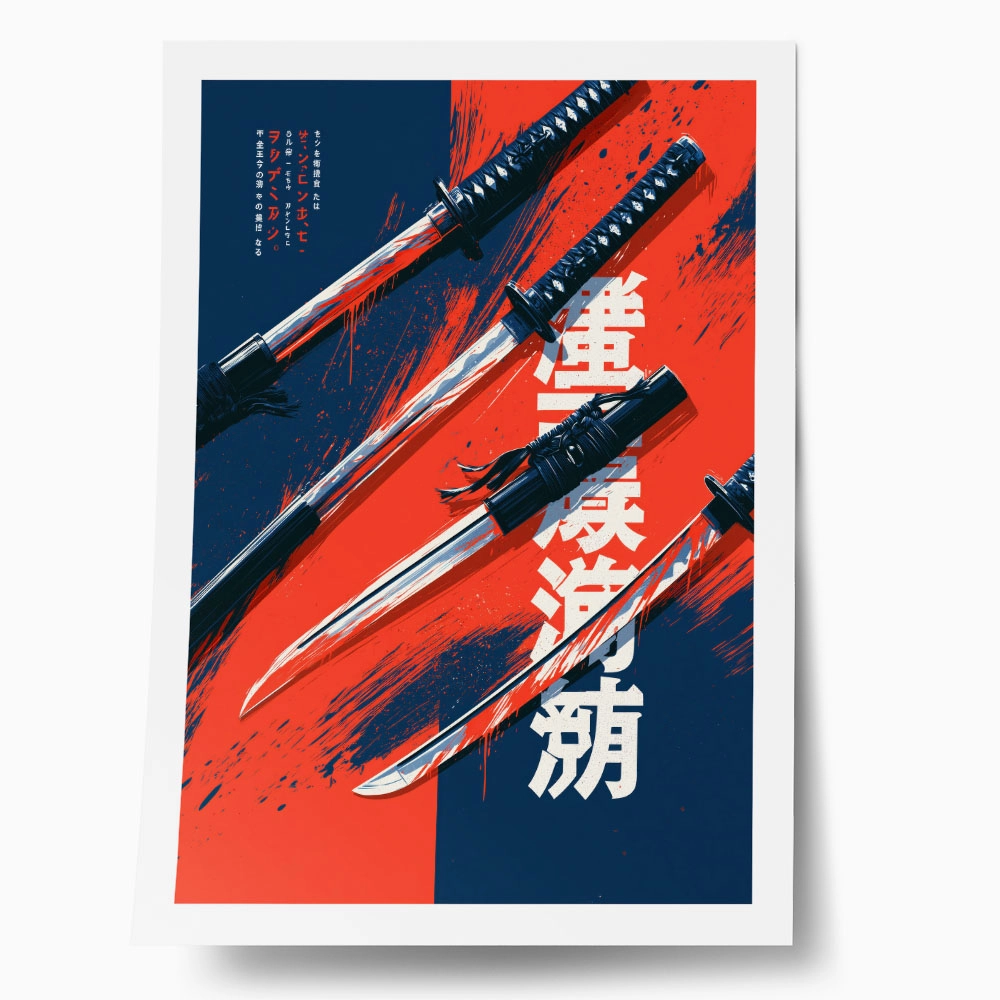 Poster JAPANESE KATANAS