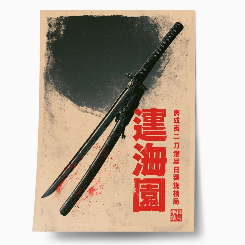 Poster JAPANESE KATANA