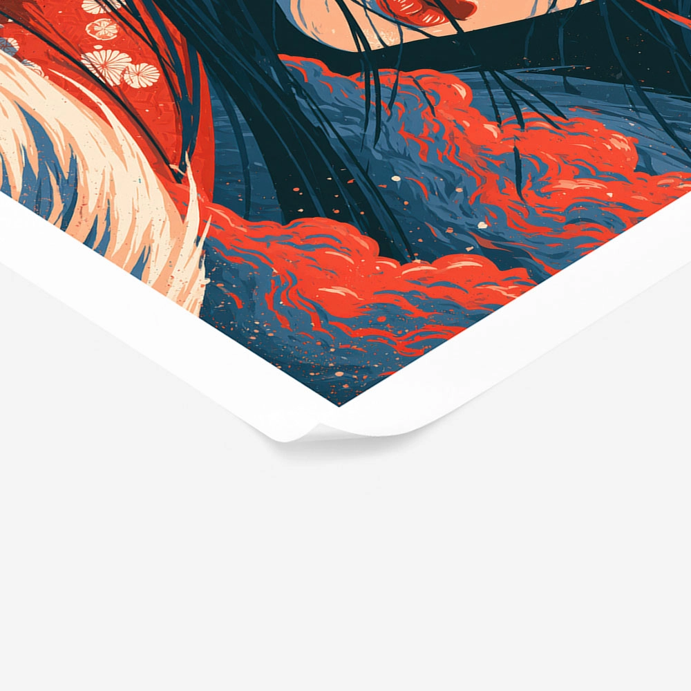 Poster JAPANESE KITSUNE MASK