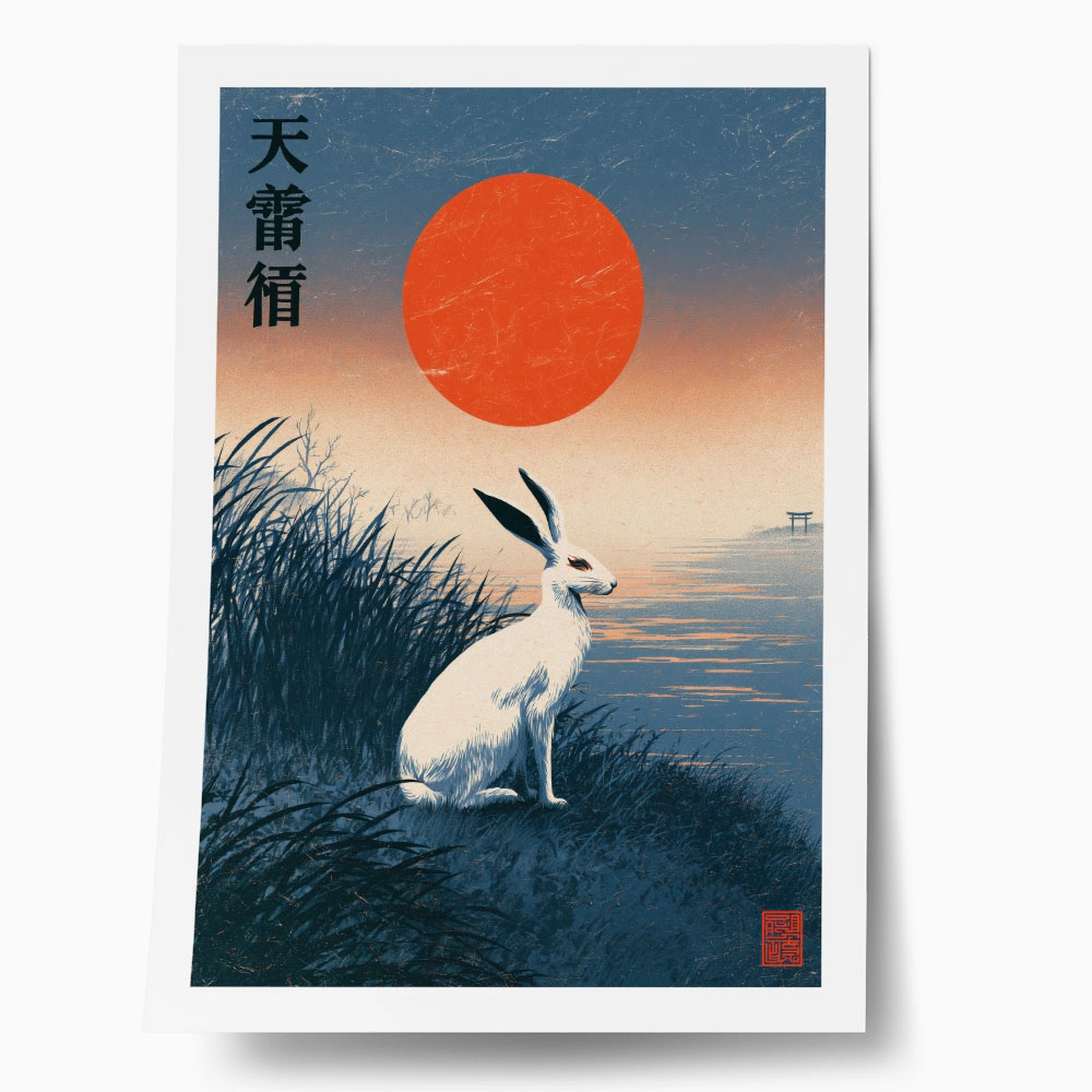 Poster JAPANESE RABBIT