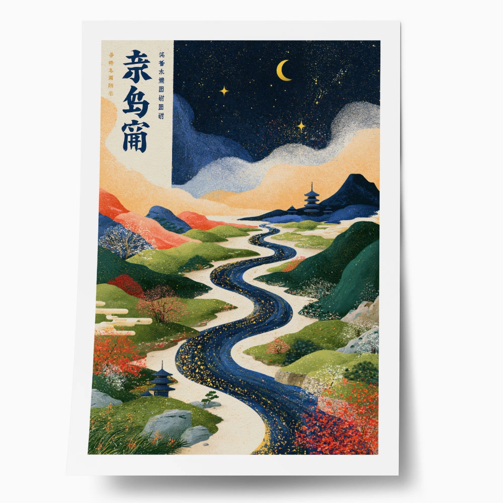 Poster JAPANESE RIVER