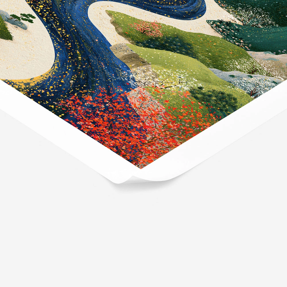 Poster JAPANESE RIVER