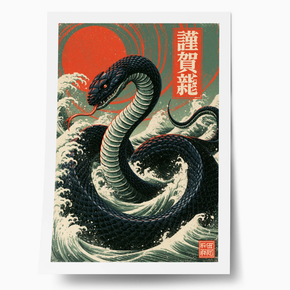 Poster JAPANESE SNAKE
