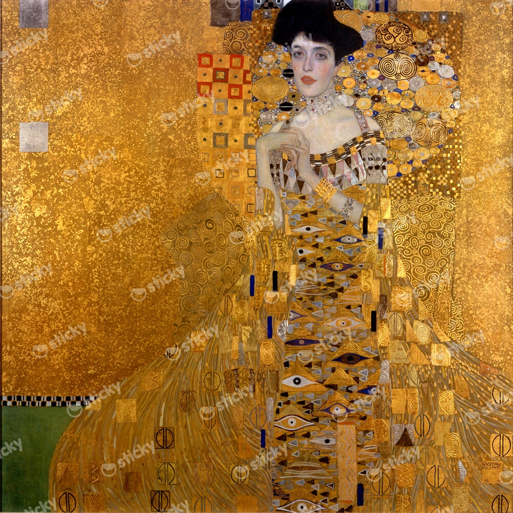 Πίνακας σε καμβά KLIMT PORTRAIT OF ADELE BLOCH-BAUER I