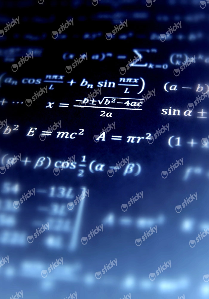 Πινακας σε καμβά MATH FORMULA