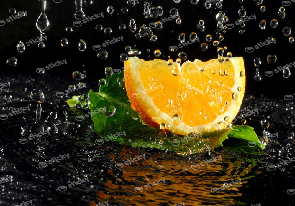 Πινακας σε καμβά ORANGE 2
