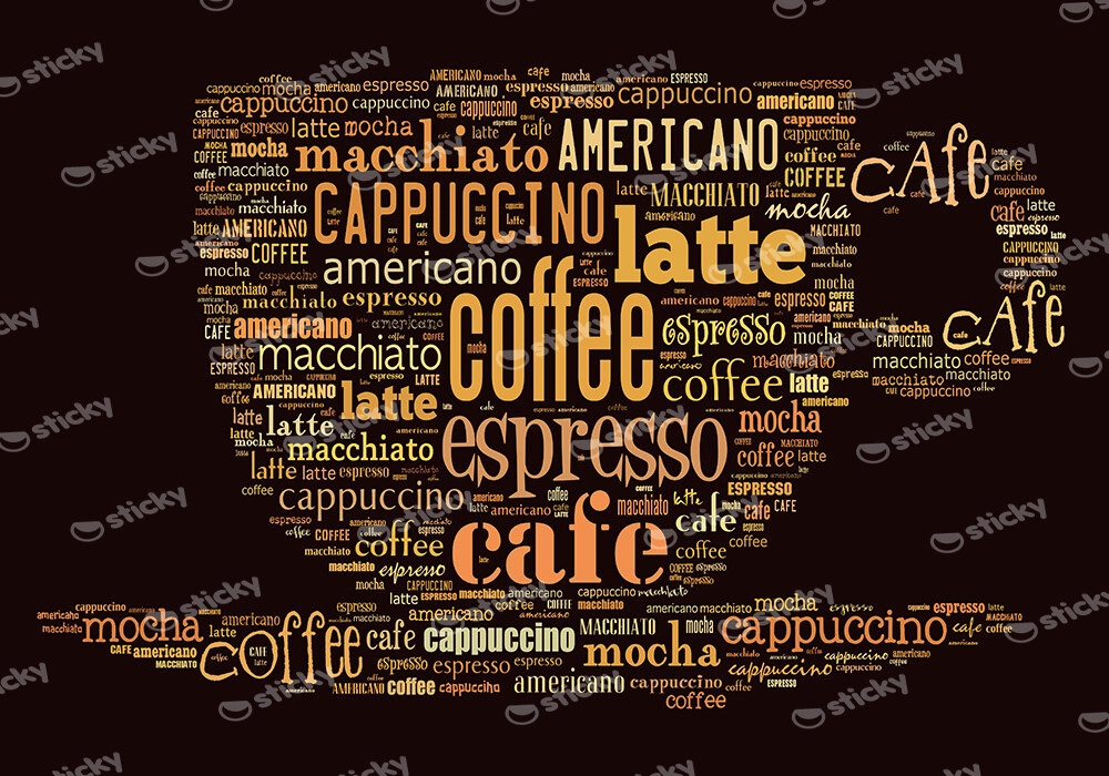 Πινακας σε καμβά DECORATE CAFE