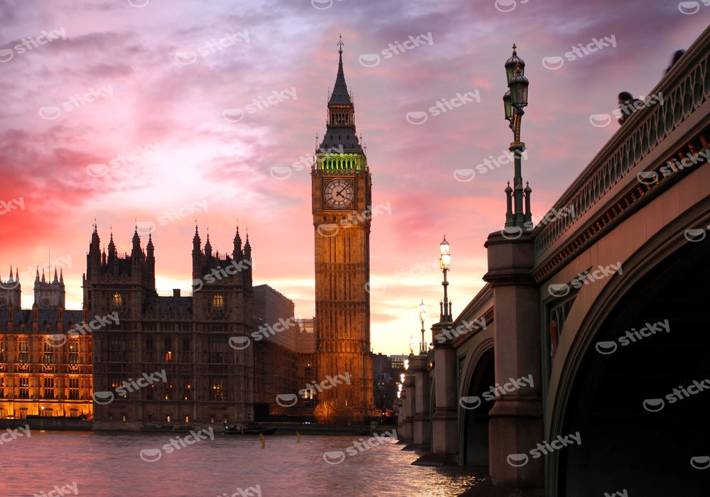 Πινακας σε καμβά BIG BEN