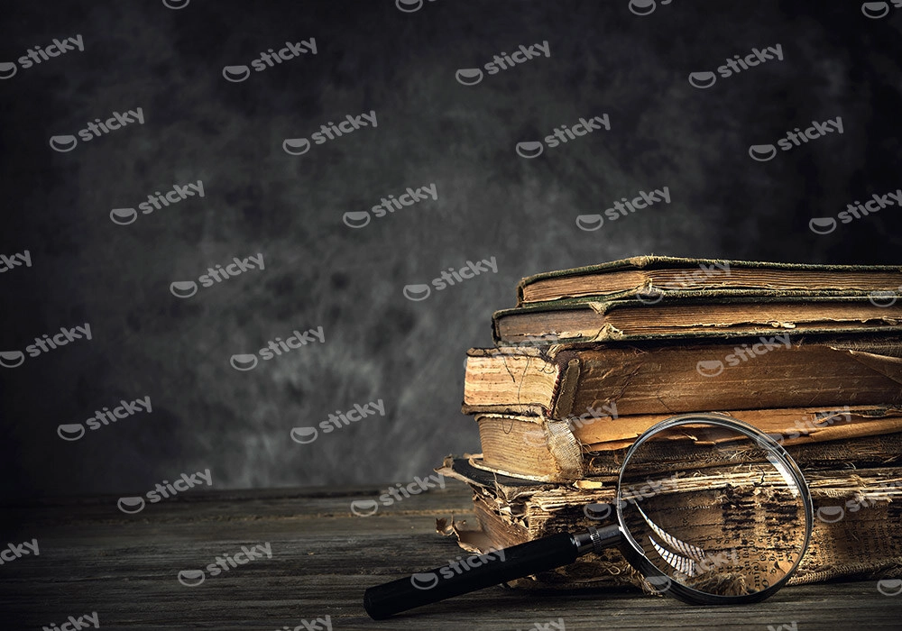 Πινακας σε καμβά ANTIQUE BOOKS