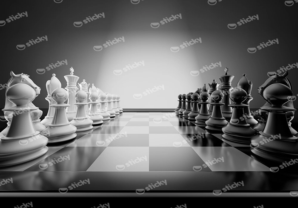 Πινακας σε καμβά CHESS