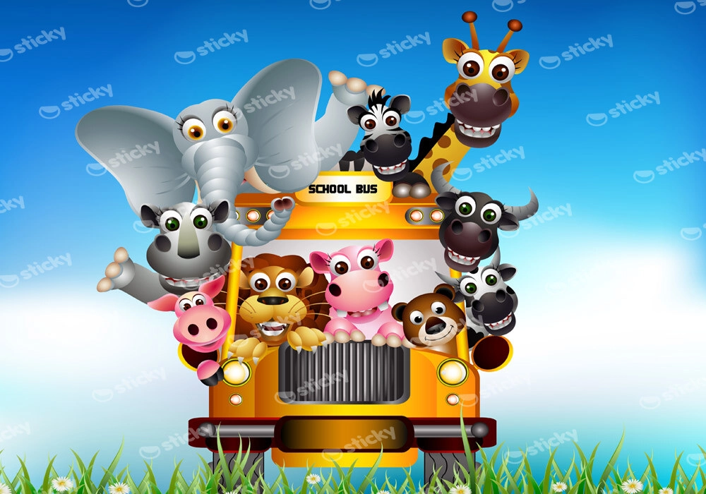 Πινακας σε καμβά FUNNY ANIMALS