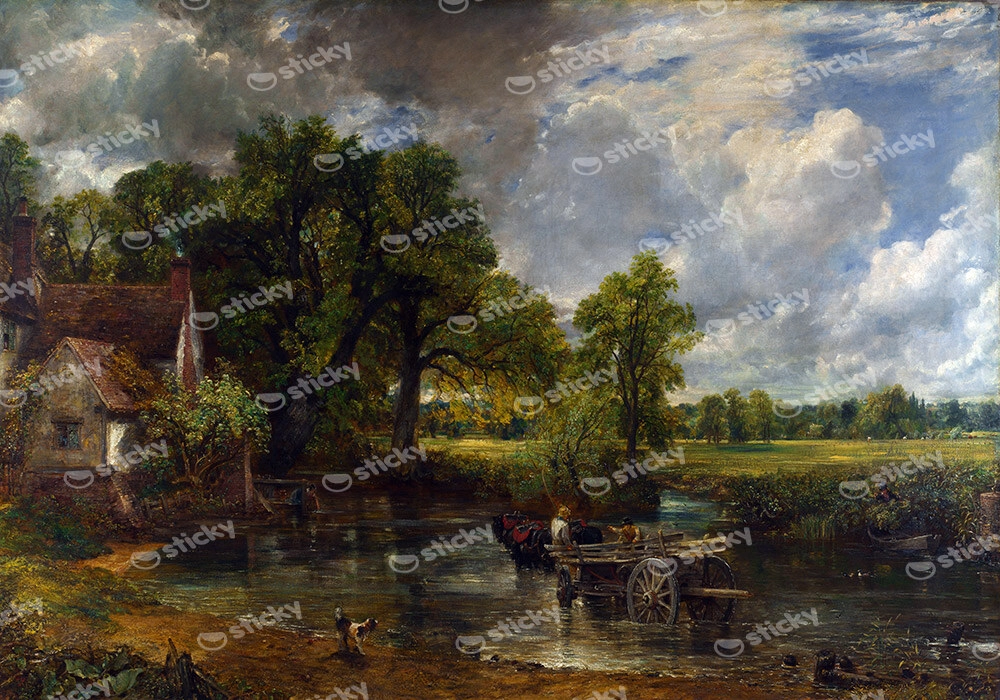 Πινακας σε καμβά JOHN CONSTABLE - THE HAY WAIN