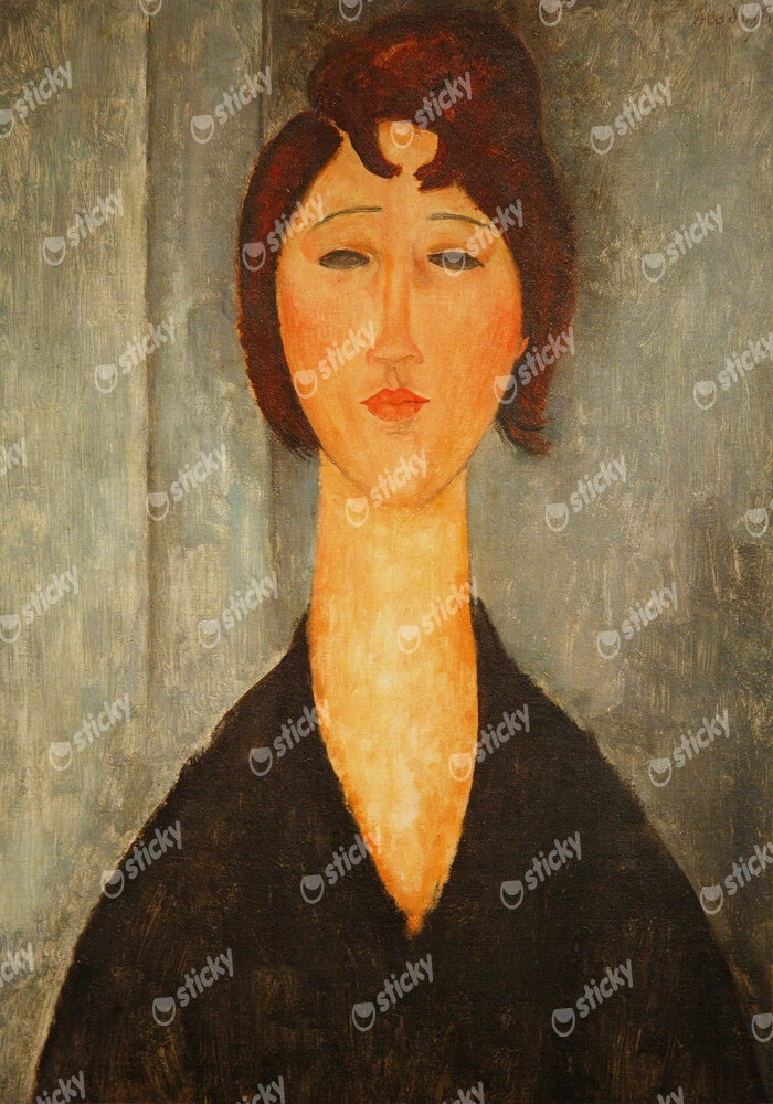 Πινακας σε καμβά MODIGLIANI - YOUNG WOMAN