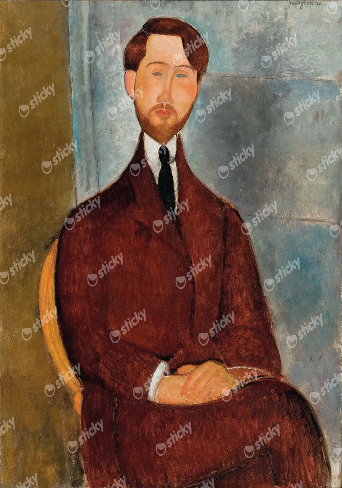 Πινακας σε καμβά MODIGLIANI - PORTRAIT OF LEOPOLDO ZBOROWSKI