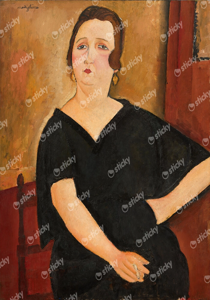 Πινακας σε καμβά MODIGLIANI - MADAME AMEDEE
