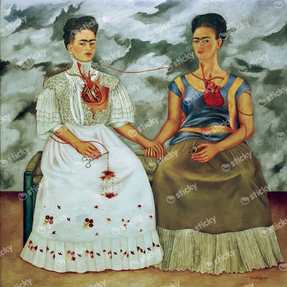 Πίνακας σε καμβά TWO FRIDA ASSET