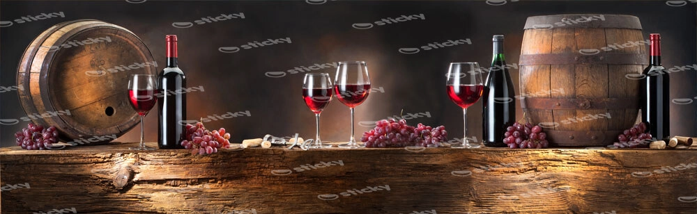 Πίνακας Πανοραμικός BARREL WINE