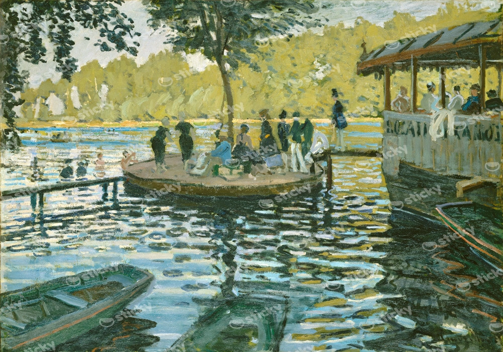 Πινακας σε καμβά MONET - LA GRENOUILLERE